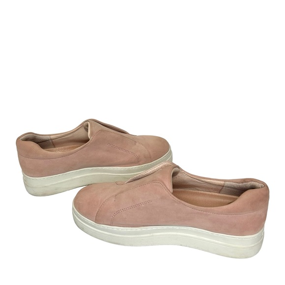 J/Slides Leather Slip On Platform Sneakers Sz 8.5 Pink - Picture 8 of 10